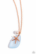 Paparazzi - Sea Glass Stash - Copper - Necklace