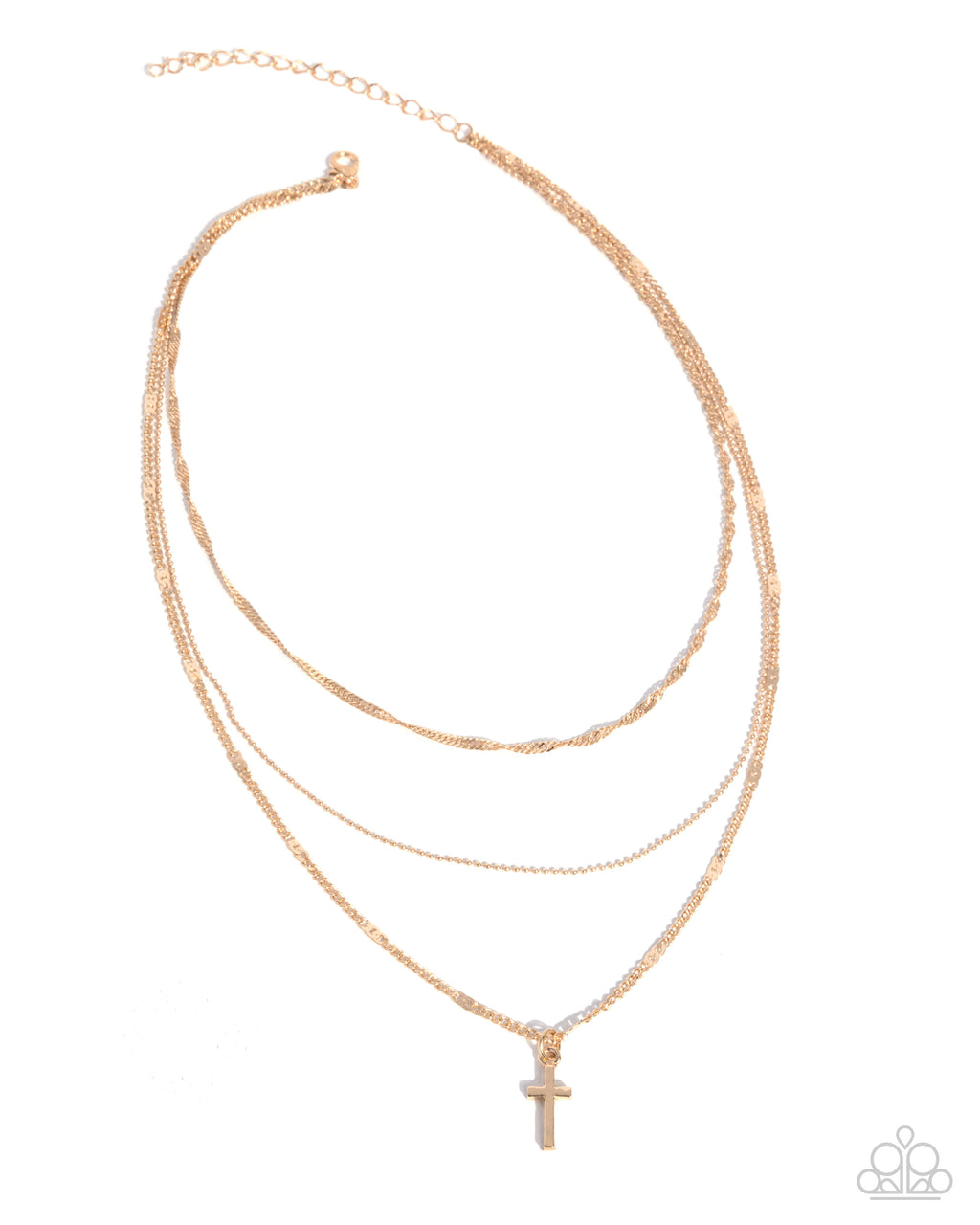 Divine Dedication - Gold - Paparazzi Accessories
