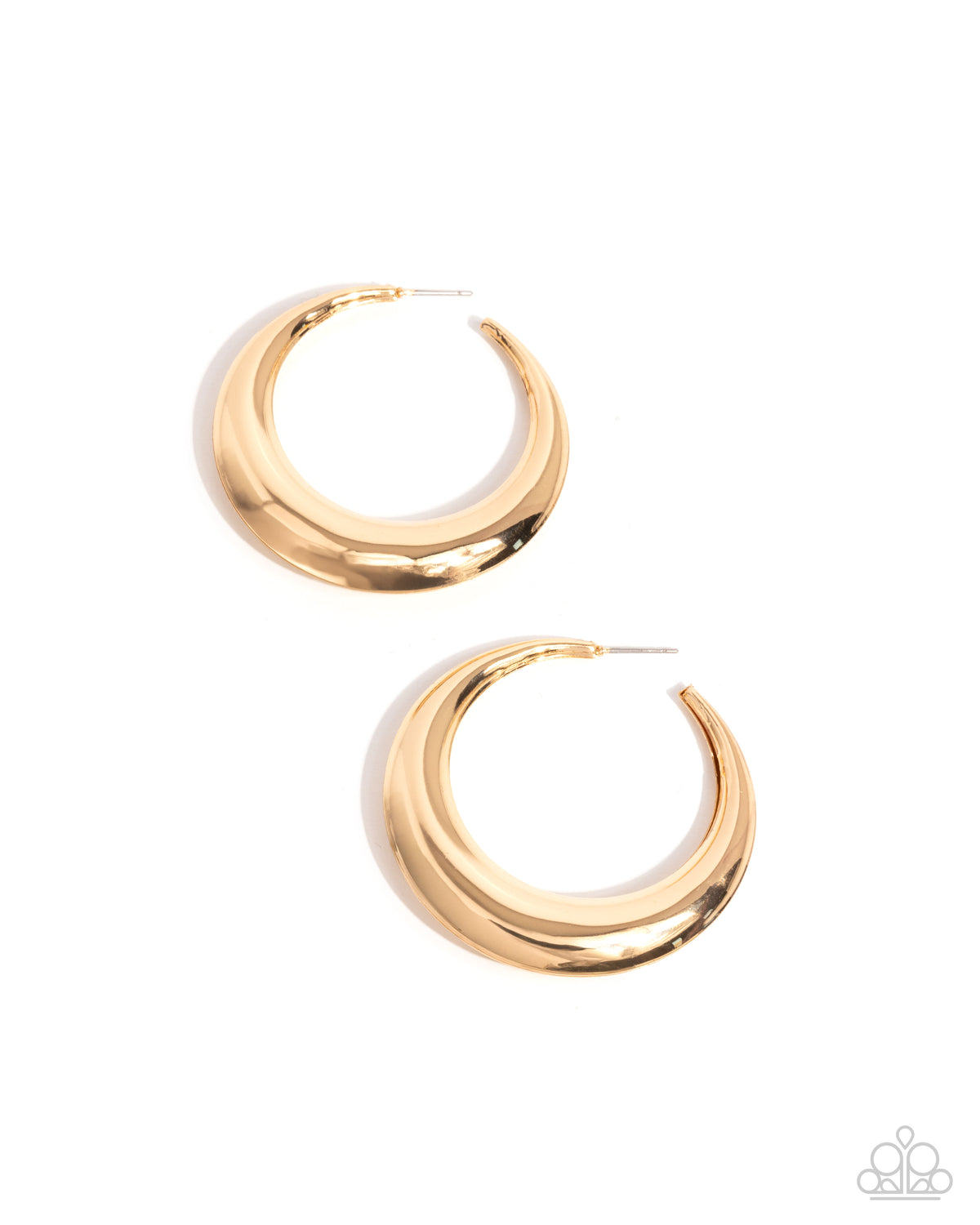 Paparazzi - Circular Circumstance - Gold - Hoops