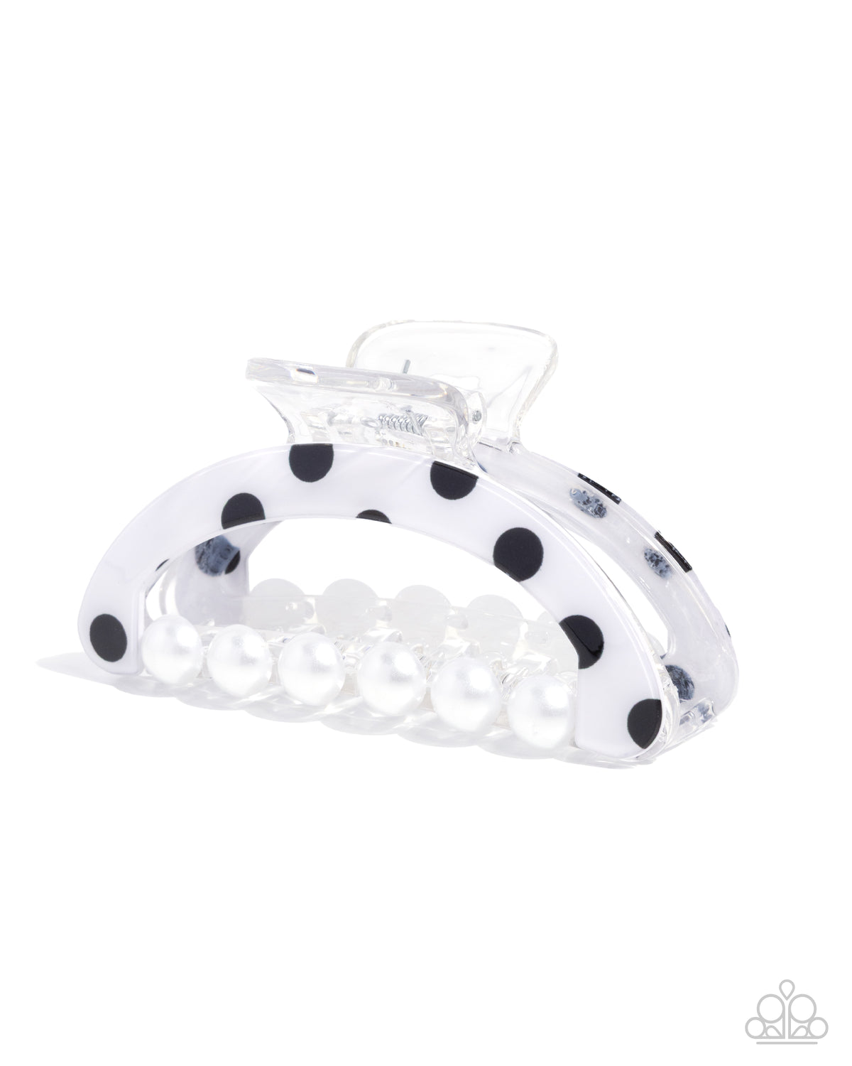 Paparazzi Accessories - Debonair Dots - White