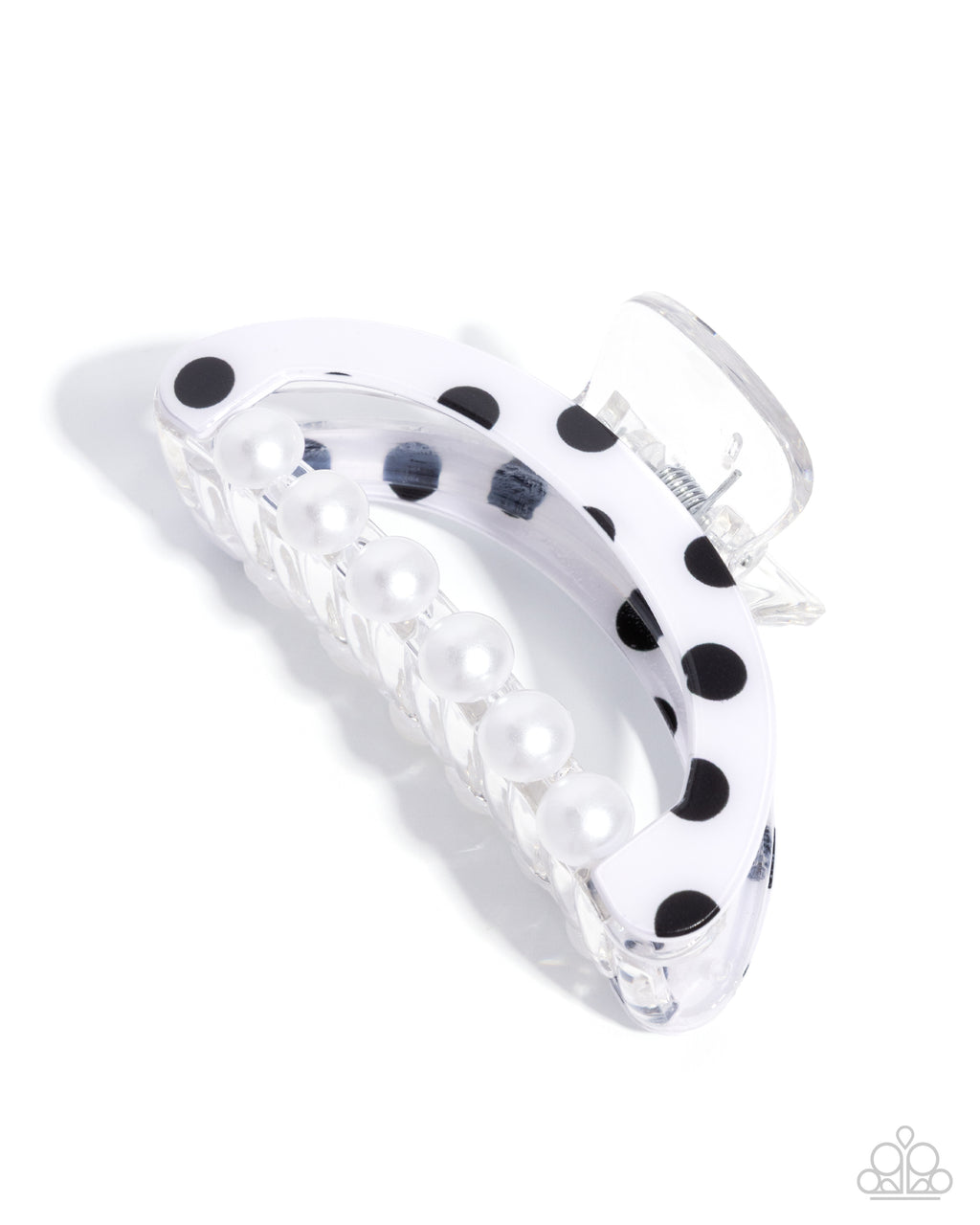 Paparazzi Accessories - Debonair Dots - White