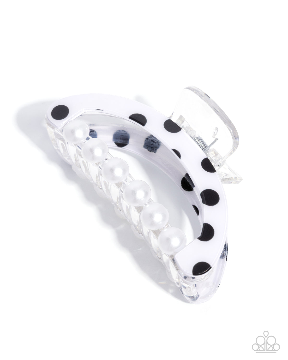 Paparazzi Accessories - Debonair Dots - White