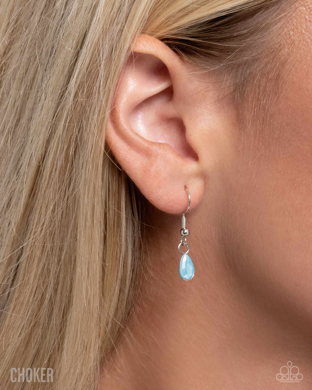 Paparazzi Accessories - Drawing Attention - Blue - Choker