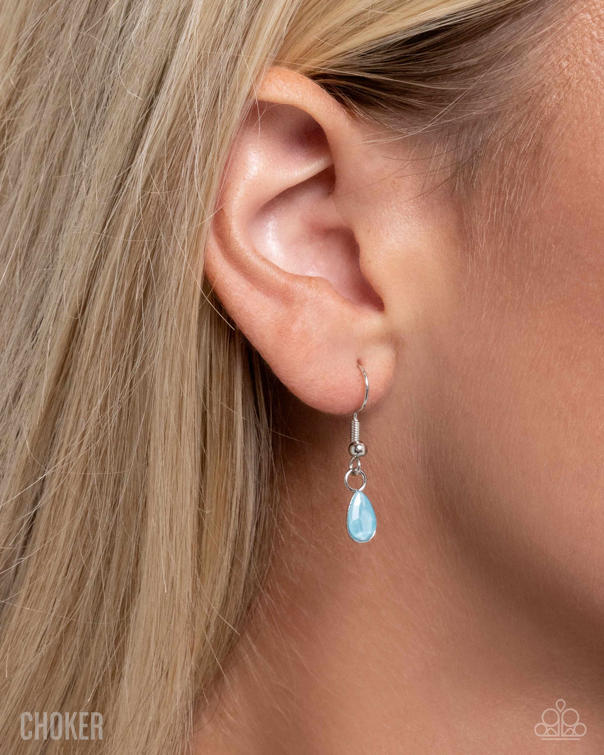 Paparazzi Accessories - Drawing Attention - Blue - Choker
