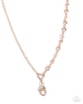 Paparazzi Accessories - Romantic Horoscope - Gold - Lanyard - Hearts