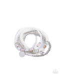 Paparazzi Accessories - Semester Strands - White - Paparazzi Accessories