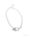 Oath - Rhodium - CACHET - Paparazzi