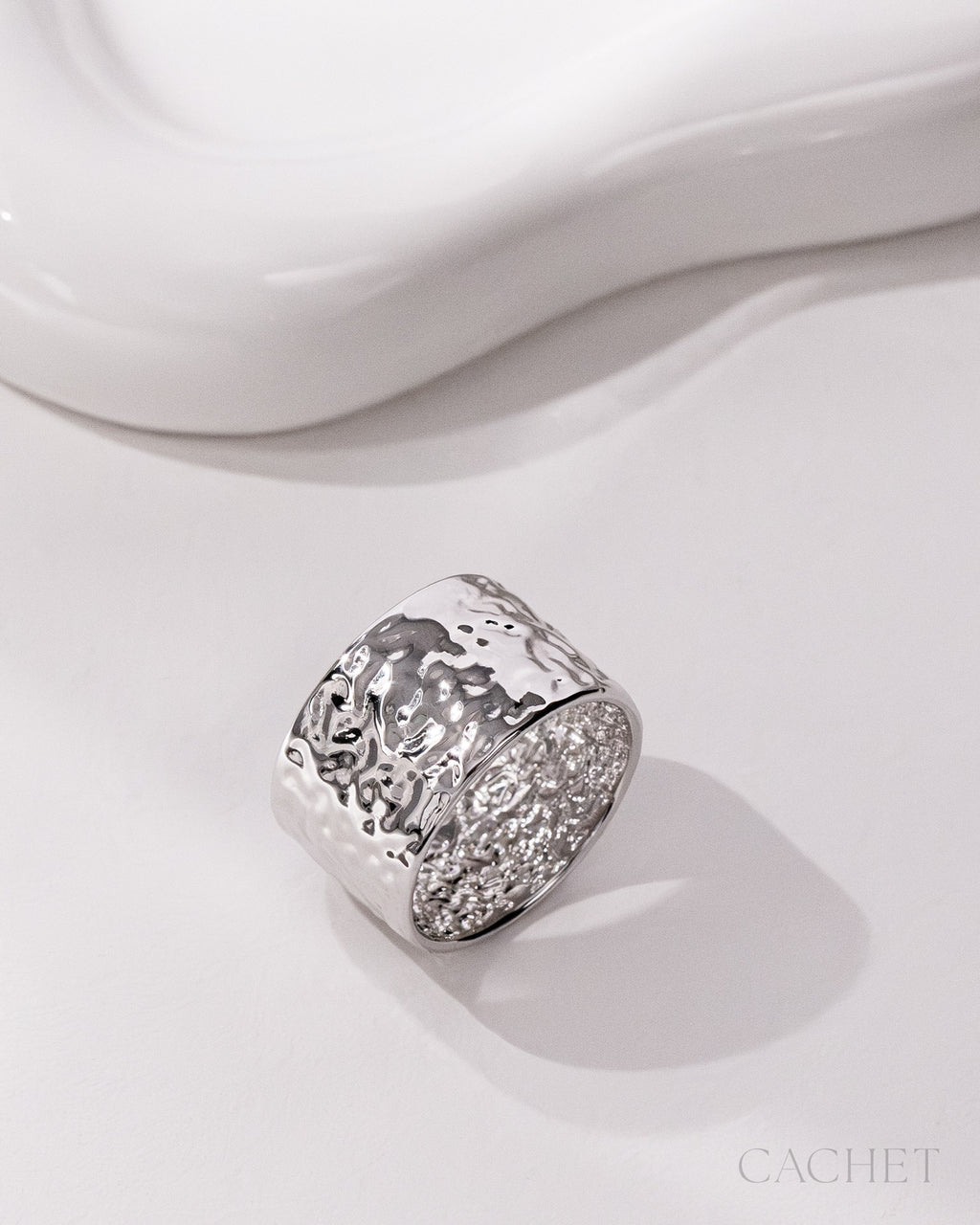ForgÃ©e  - Size 8 -  Rhodium