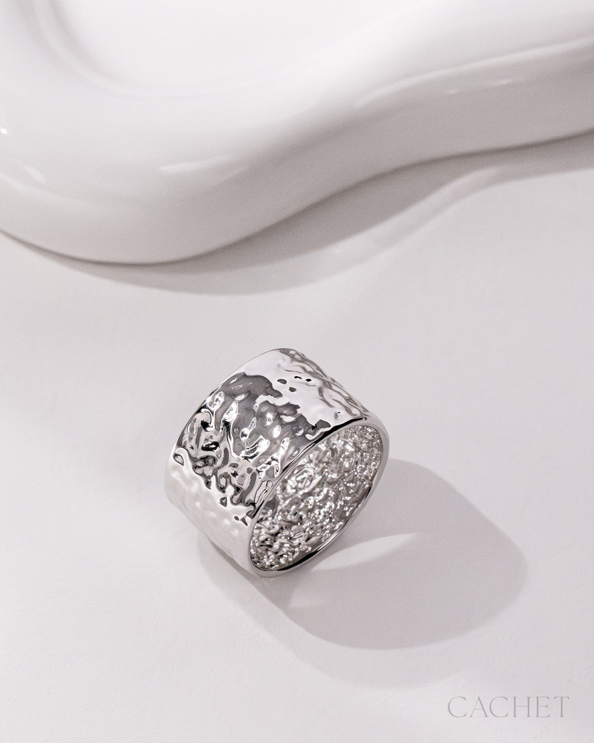ForgÃ©e  - Size 8 -  Rhodium