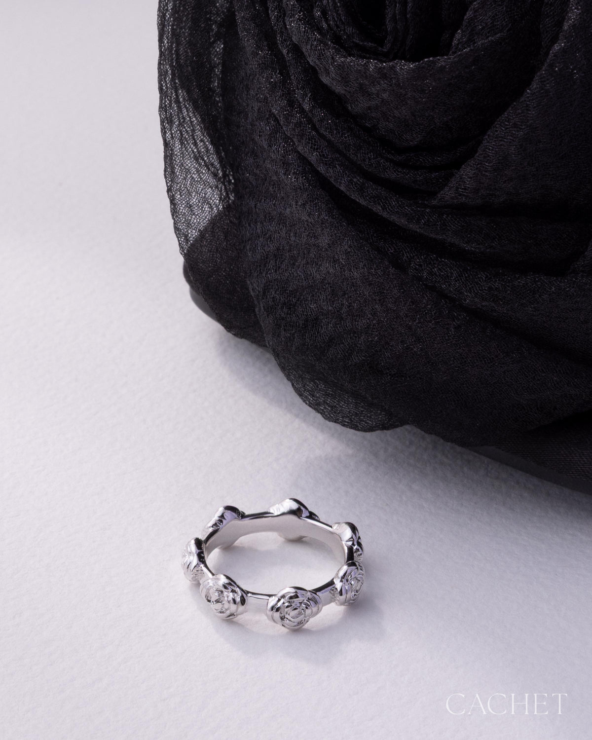 Printemps  - Size 8 -  Rhodium