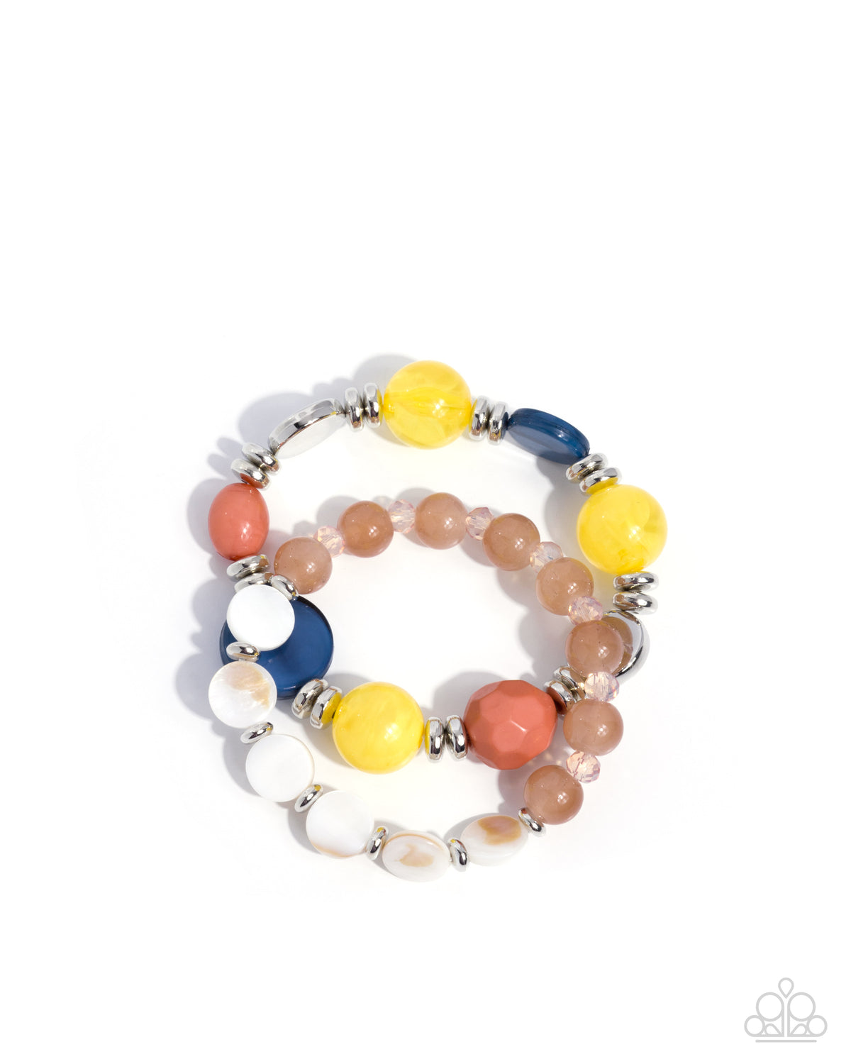 Paparazzi Accessories - Polished Playdate - Yellow - Bracelet
