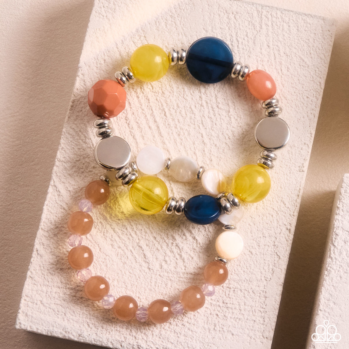 Paparazzi Accessories - Polished Playdate - Yellow - Bracelet
