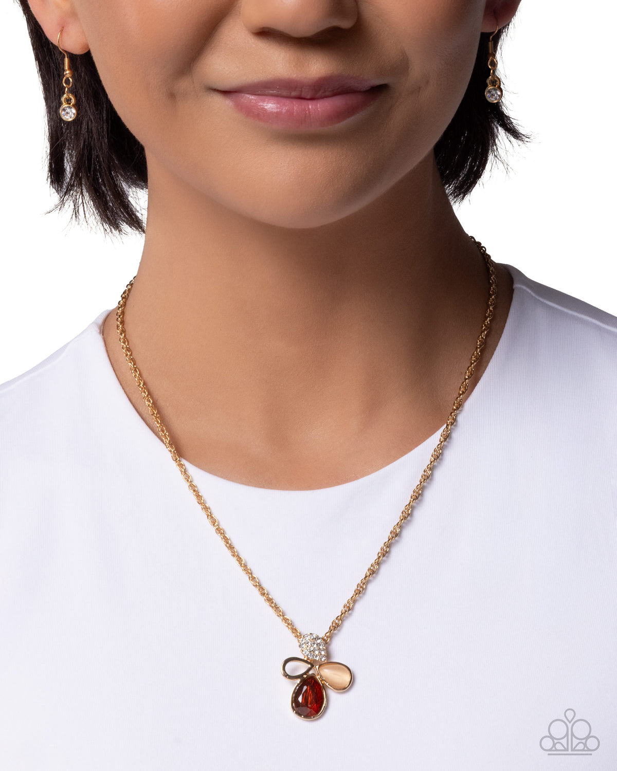 Paparazzi Accessories - Whimsical Wellness - Brown - Necklace