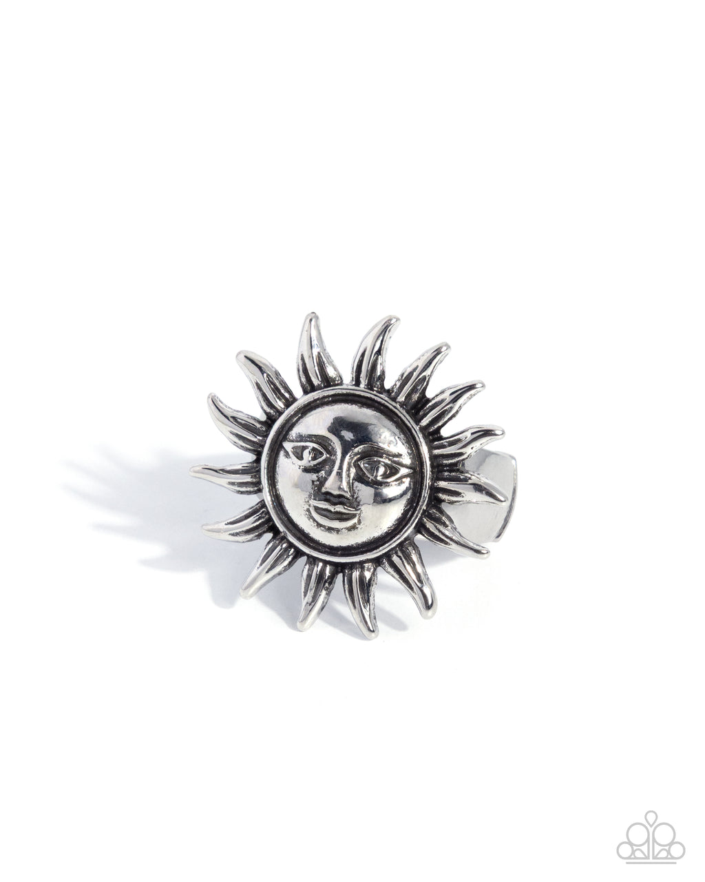 Sun Show - Silver - Paparazzi Accessories