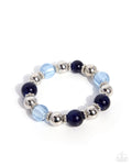 Paparazzi Accessories - Clear Conviction - Blue - Bracelet