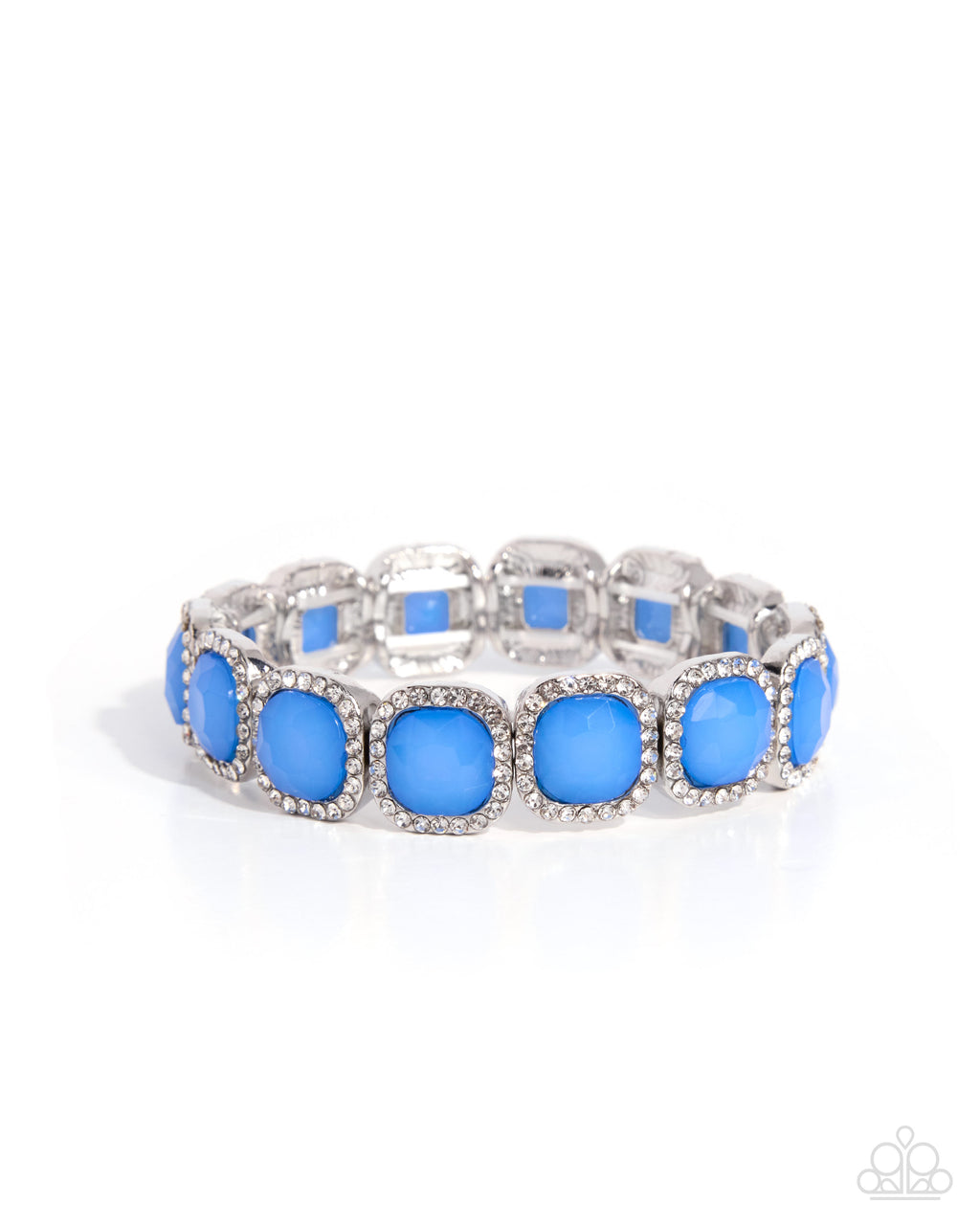 Paparazzi Accessories - Merry SHOW Round - Blue - Paparazzi Accessories