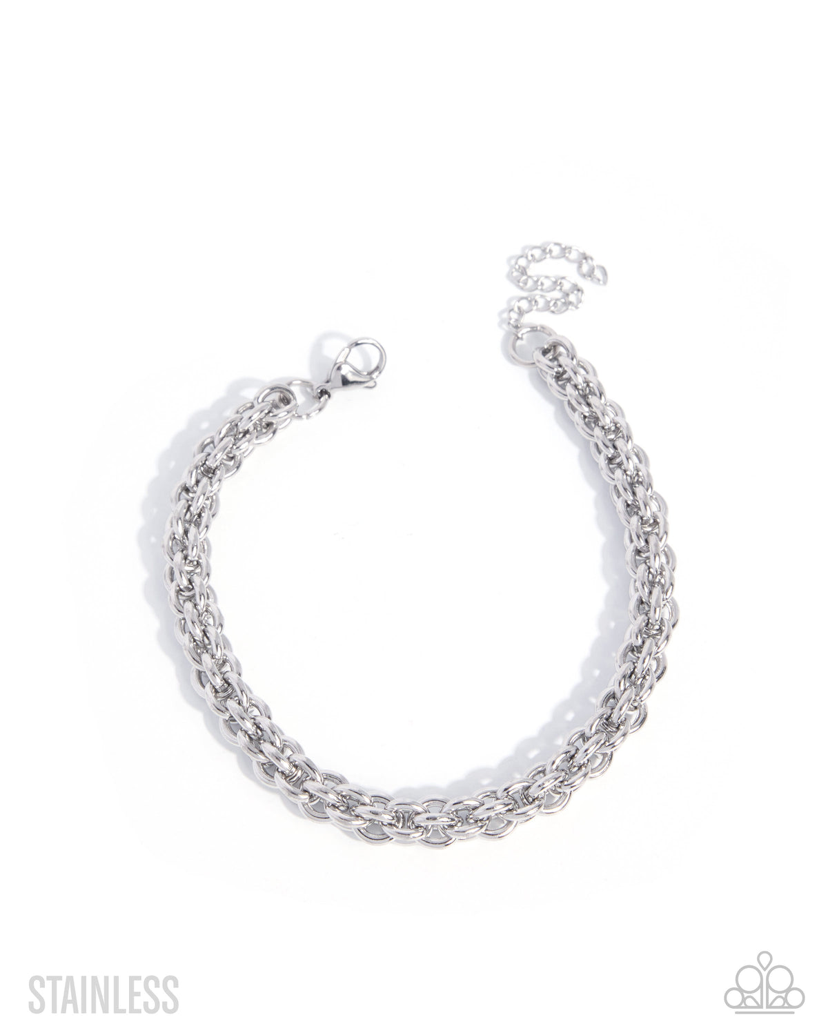 Paparazzi Accessories - CHAIN Power - Silver - Paparazzi Accessories