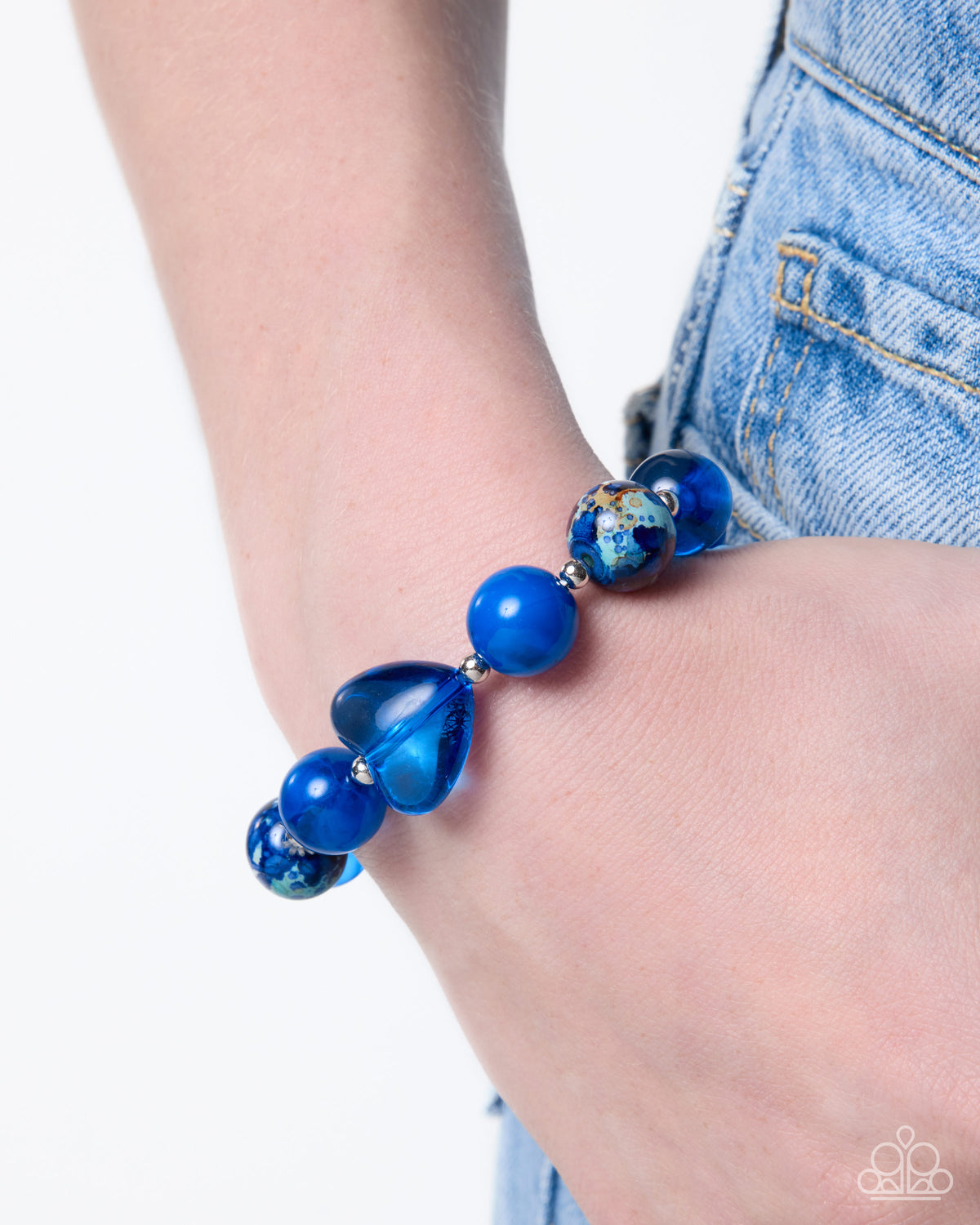 Paparazzi Accessories - STONY Ovation - Blue - Bracelet