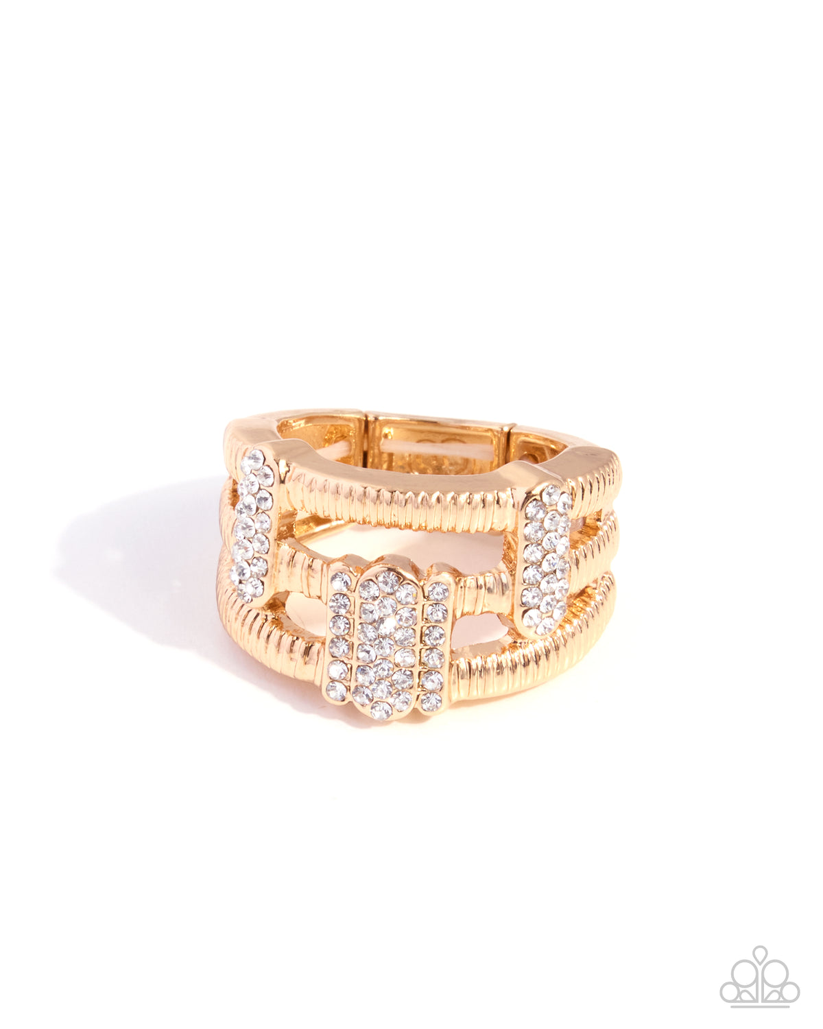 Melodic Merge - Gold - Paparazzi Accessories