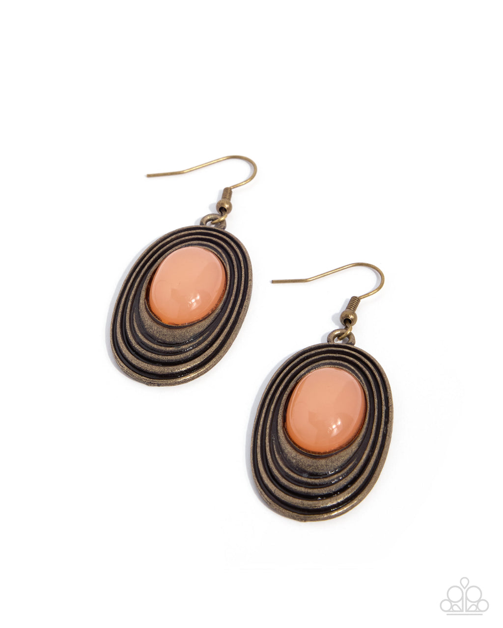 Rippling Range - Brass - Paparazzi Accessories