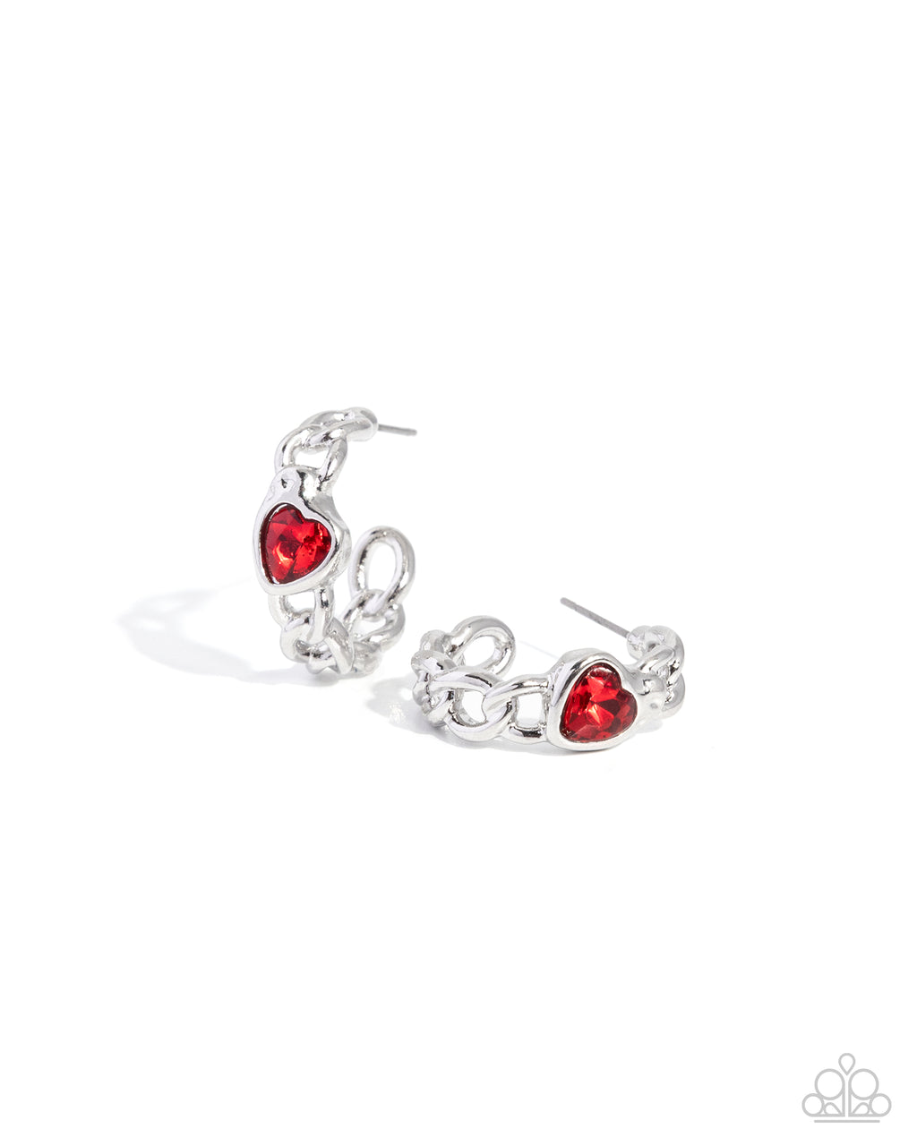 Paparazzi Accessories - Heartfelt Helm - Red - Paparazzi Accessories